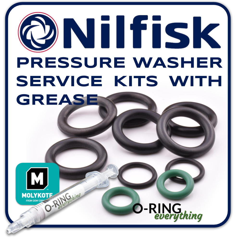 KARCHER Pressure Washer Full O Ring Seal service kit OPTIONAL GREASE 
